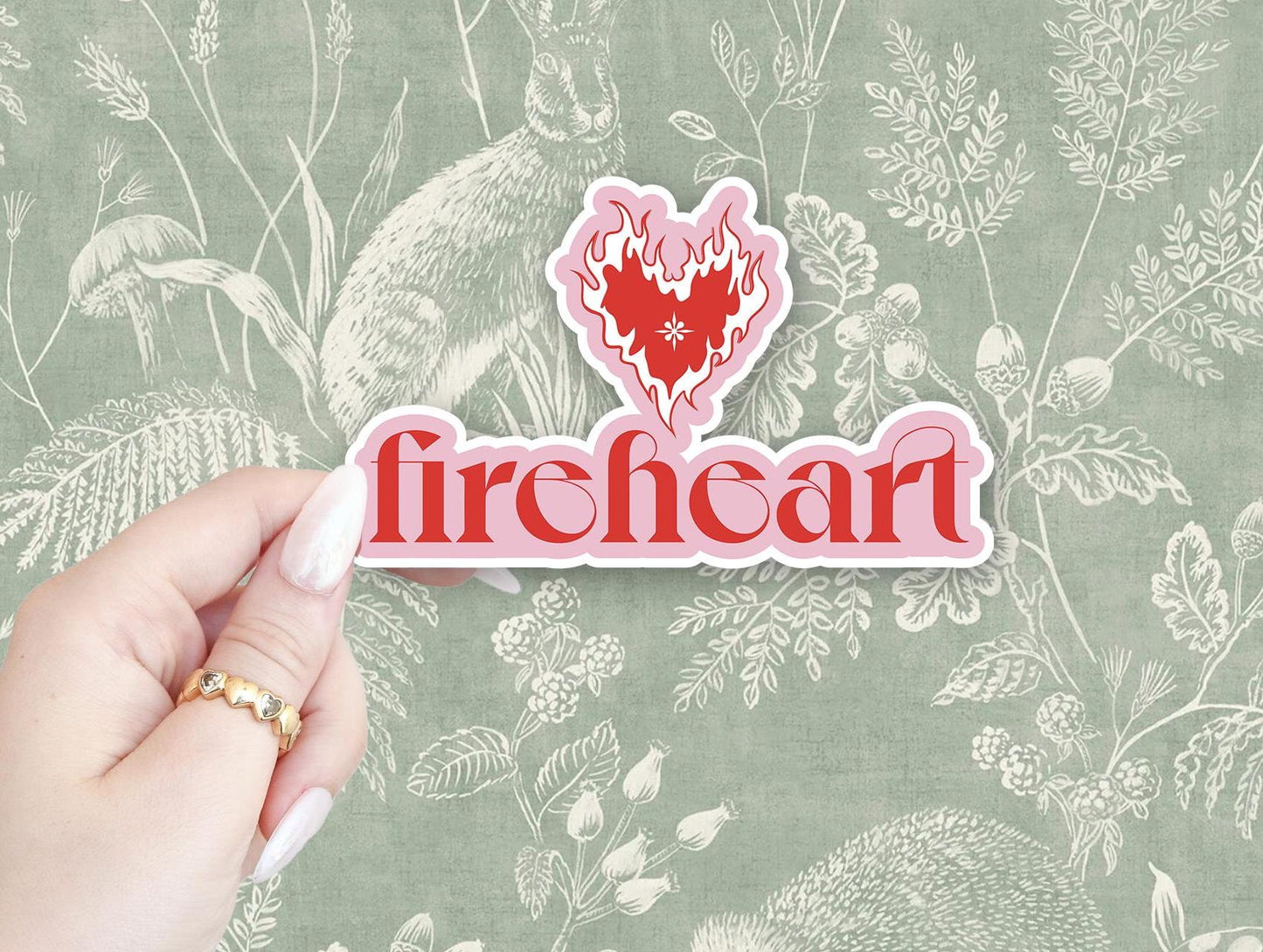 Fireheart Throne of Glass Sticker